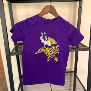 Boys DriTek NFL Vikings Shirt